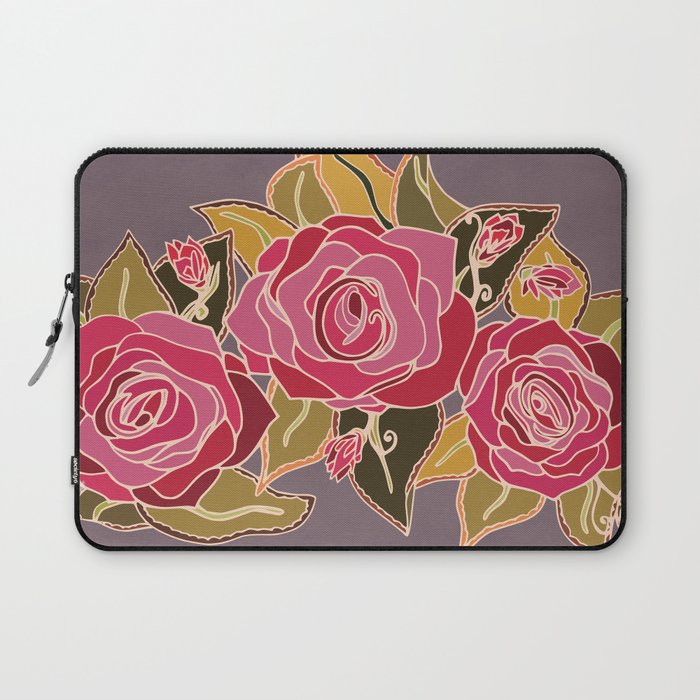 With The Roses Laptop Sleeve