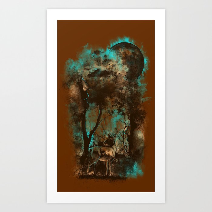 THE LOST FOREST Art Print