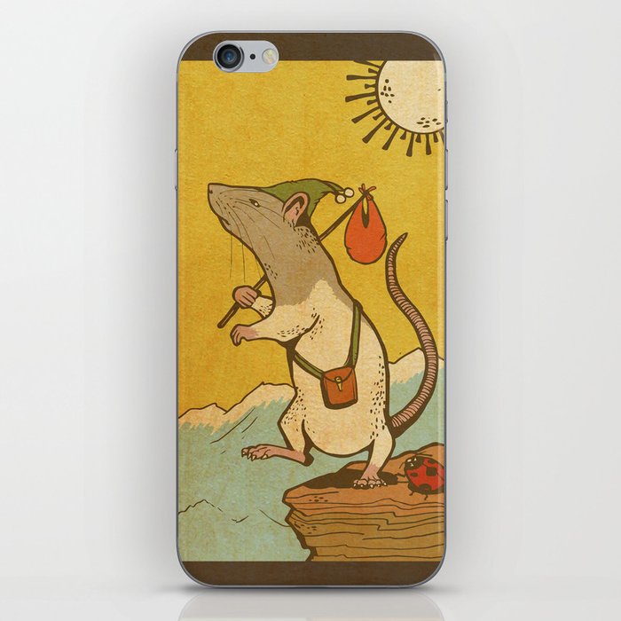 Muroidea Rat Tarot- The Fool iPhone Skin