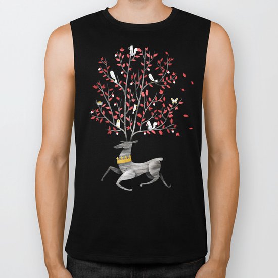 Forest King Biker Tank