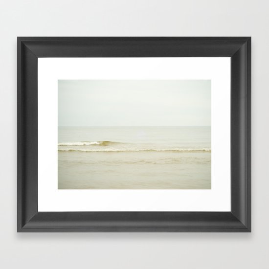 Spring Wave Framed Art Print