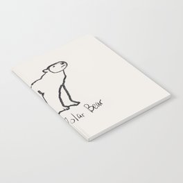 Proud polar bear Notebook