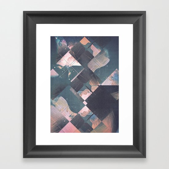 Fire Framed Art Print