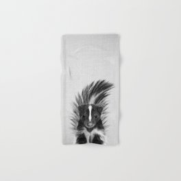 Skunk - Black & White Hand & Bath Towel