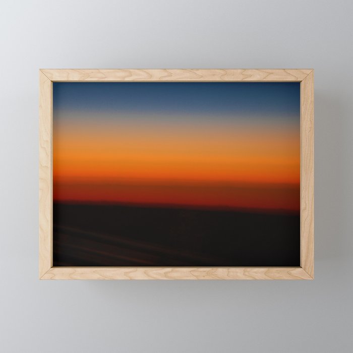 Sunrise Framed Mini Art Print