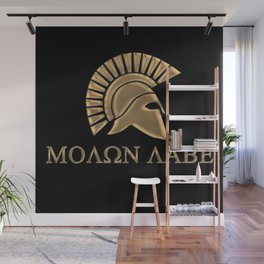 Molon lave-Spartan Warrior Wall Mural