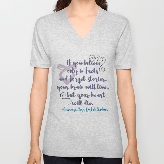 STORIES | CASSANDRA CLARE, LORD OF SHADOWS V Neck T Shirt