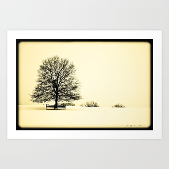 Winter Tree Art Print