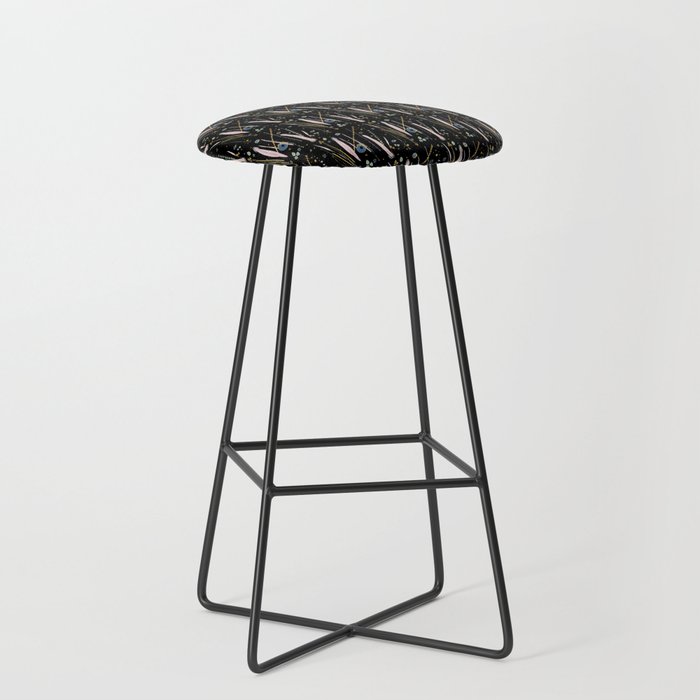 Peacok mood Bar Stool