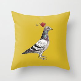 Unflappable Throw Pillow