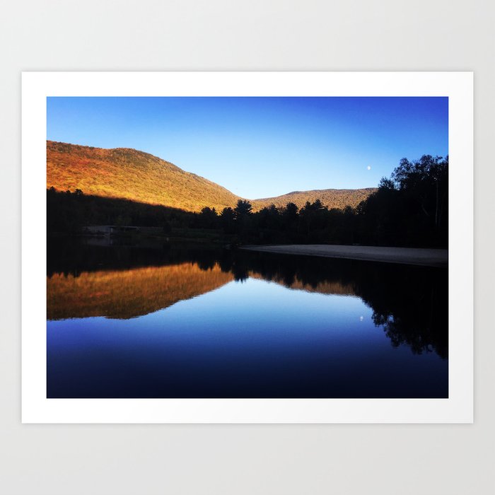 New Hampshire Reflection Art Print