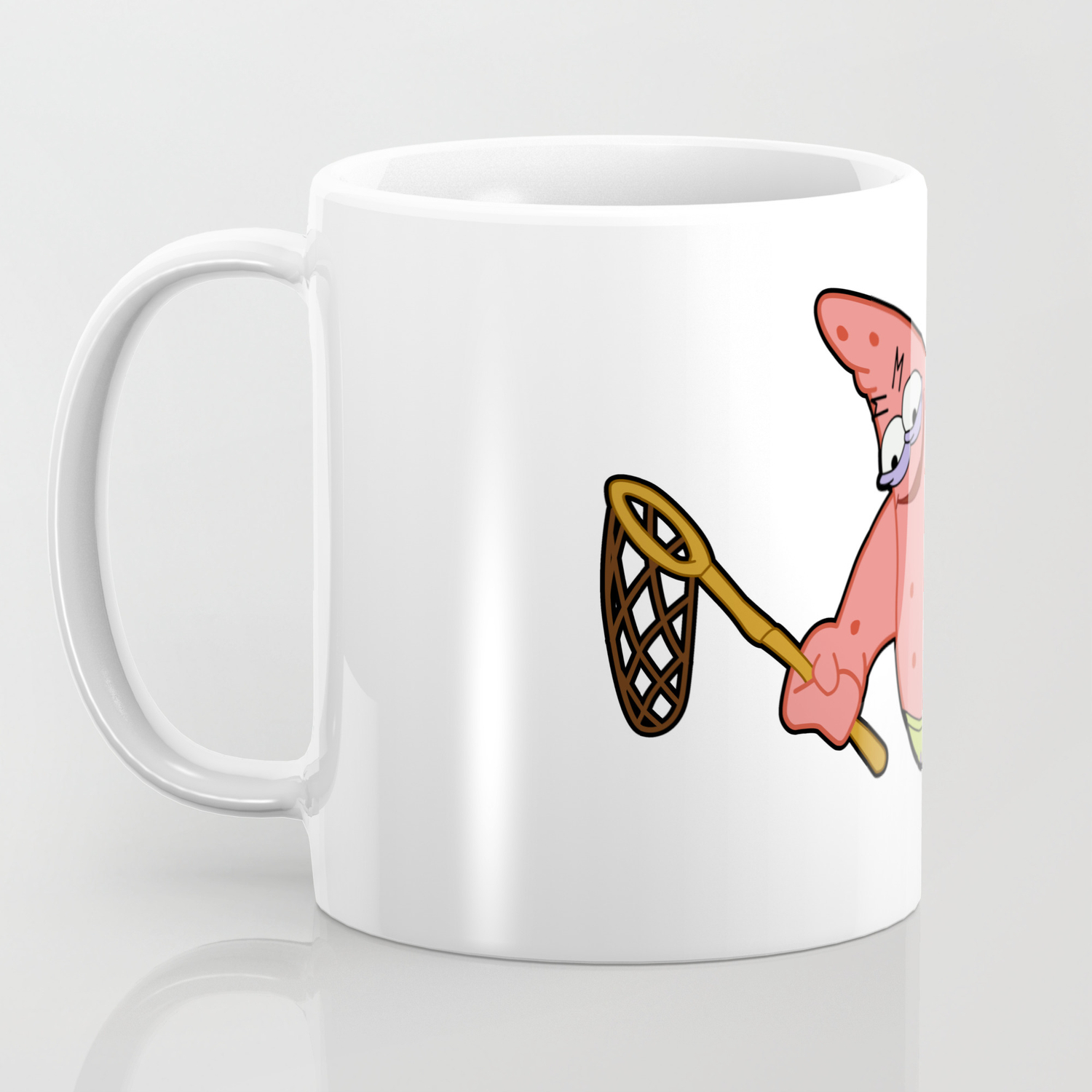 Savage Patrick Star Meme Evil Angry Spongebob Squarepants Coffee