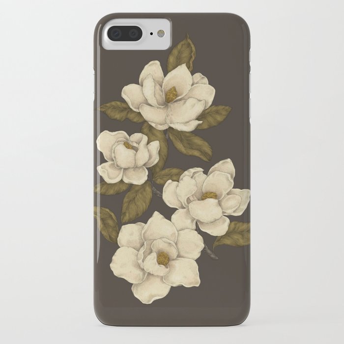 magnolias iphone case