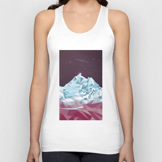 Night Mountains No. 25 Unisex Tank Top