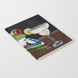 "Margarita" - Frogs After Five" collection Notebook
