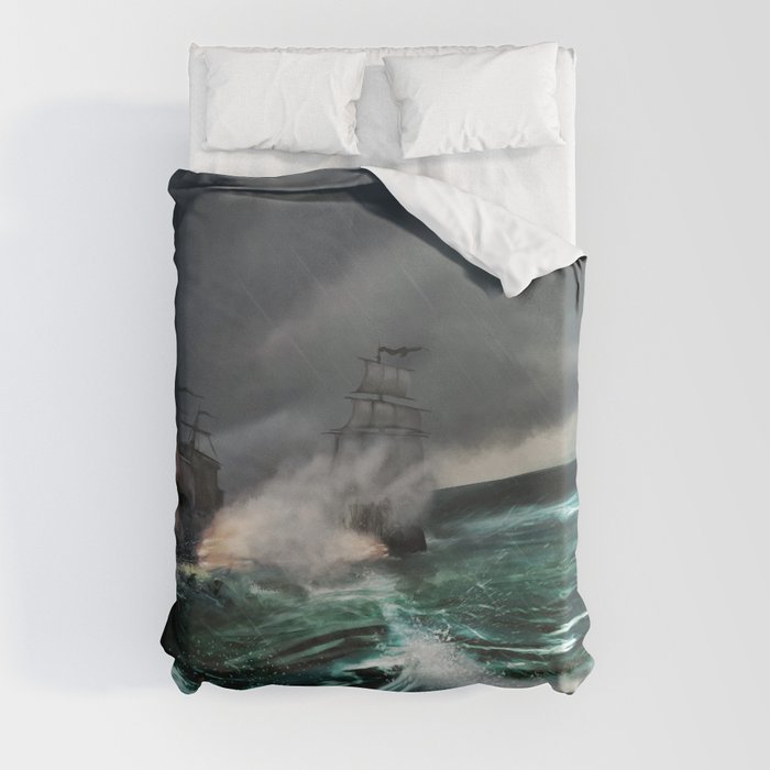 Pirate of the caribbean Duvet Cover
