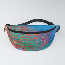 Coral Reef with Red Fish Fanny Pack