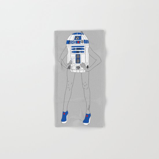 Girl R2-D2 Hand & Bath Towel