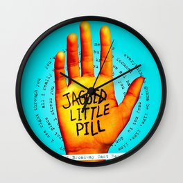alanis morissette jagged little pill tour Wall Clock | Graphicdesign, Tour, Jaggedlittlepill, Alanismorissette 