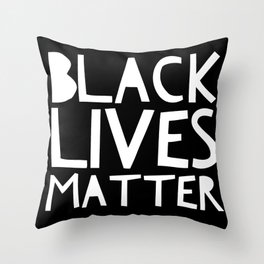 Black Lives Matter 3 Throw Pillow