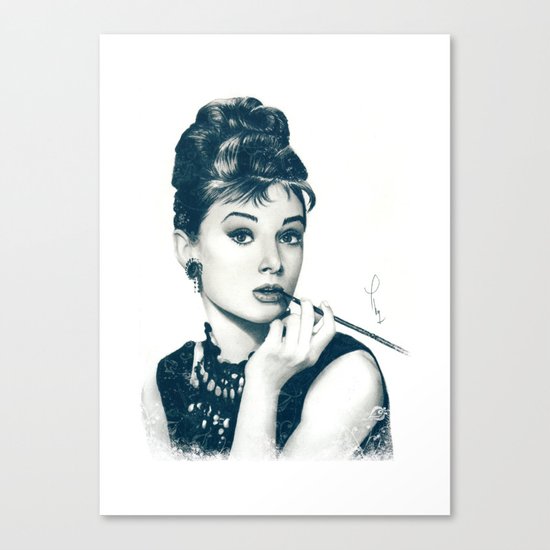 My Hepburn Canvas Print