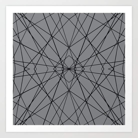 Snow Flake Art Print