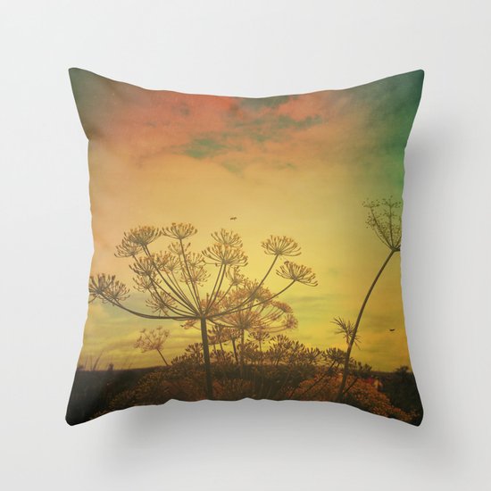 Summer Enchantment Throw Pillow