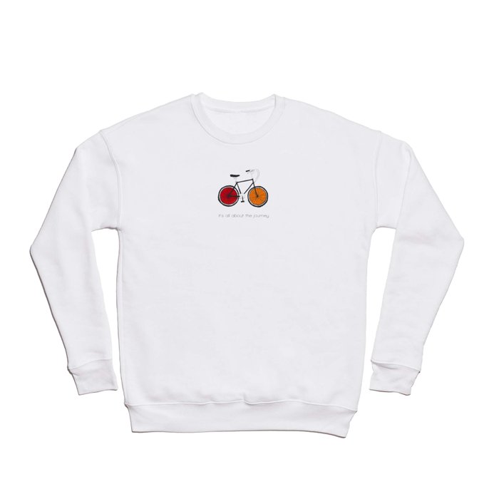 it's all about the journey Crewneck Sweatshirt