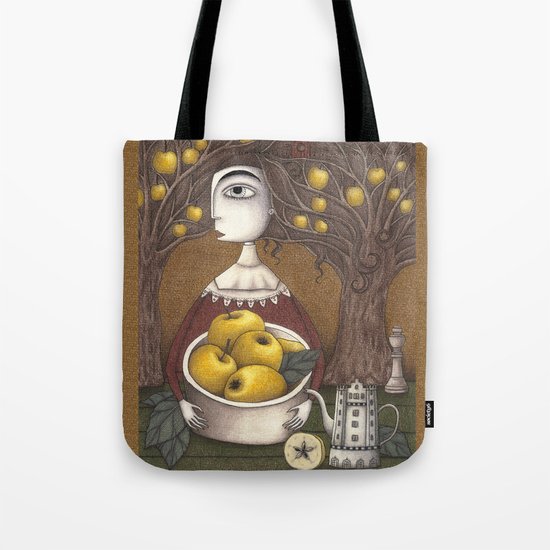 Portrait of an Apple Orchard Tote Bag