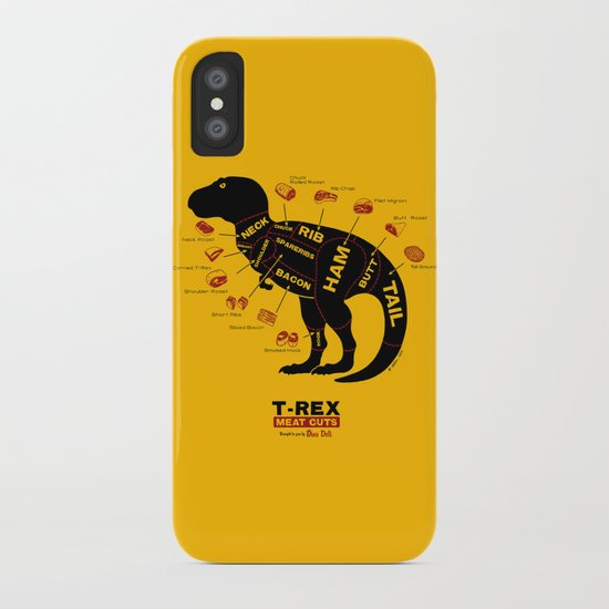 Dino Deli iPhone Case
