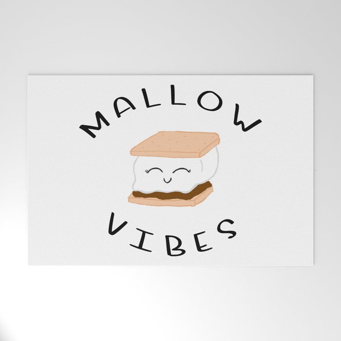 Mallow Vibes Welcome Mat