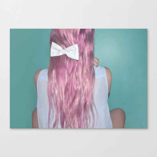 Nebula Girl Canvas Print