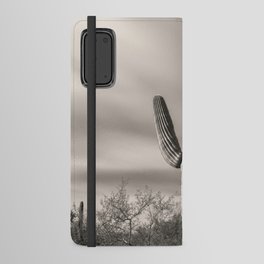 Saguaro bw Android Wallet Case