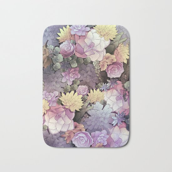 Pastel Nature Bath Mat