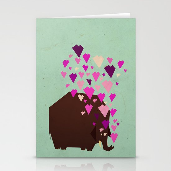 last mammoth Stationery Cards