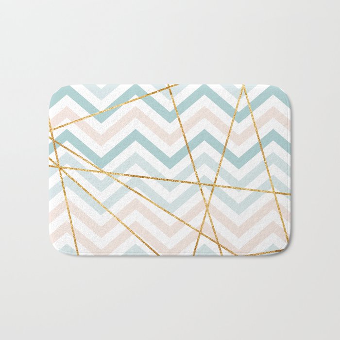 Classy Scandinavian Bath Mat by carlitov Society6