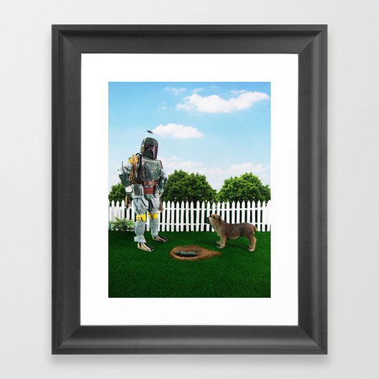 So, there it is! Framed Art Print