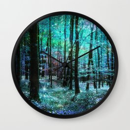 Fantasy Forest Wall Clock