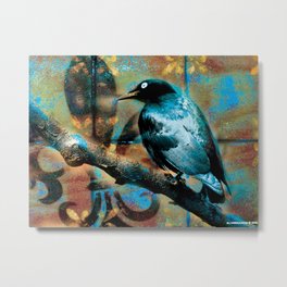 Fleur De Bluebird Metal Print | Bluebird, Branch, Fleurdebluebird, Graphicdesign, Fleurdelis, Animal, Mixed Media, Nature, Phototography, Cajun 