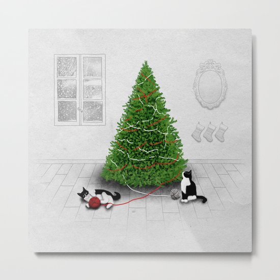 Hollywool Metal Print
