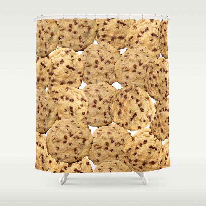 Homemade Chocolate Chip Cookies Shower Curtain By Blackstrawberry