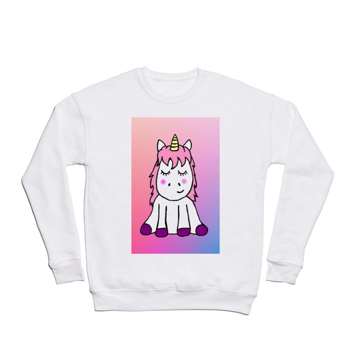 Happy Unicorn Crewneck Sweatshirt