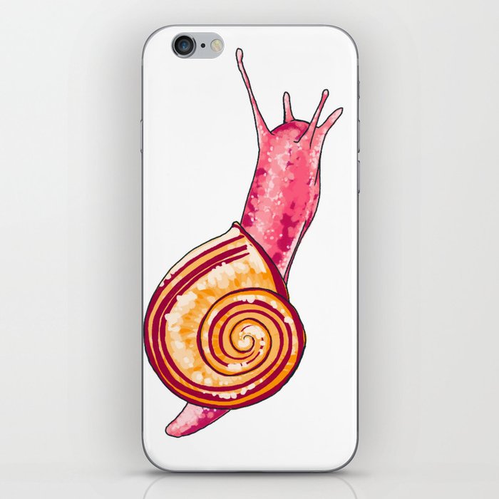 Strawberry Snail iPhone Skin