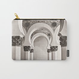The Historic Arches in the Synagogue of Santa María la Blanca, Toledo Spain Carry-All Pouch