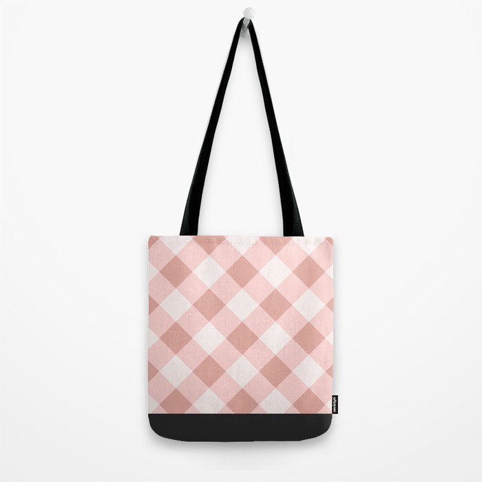 pale pink tote bag