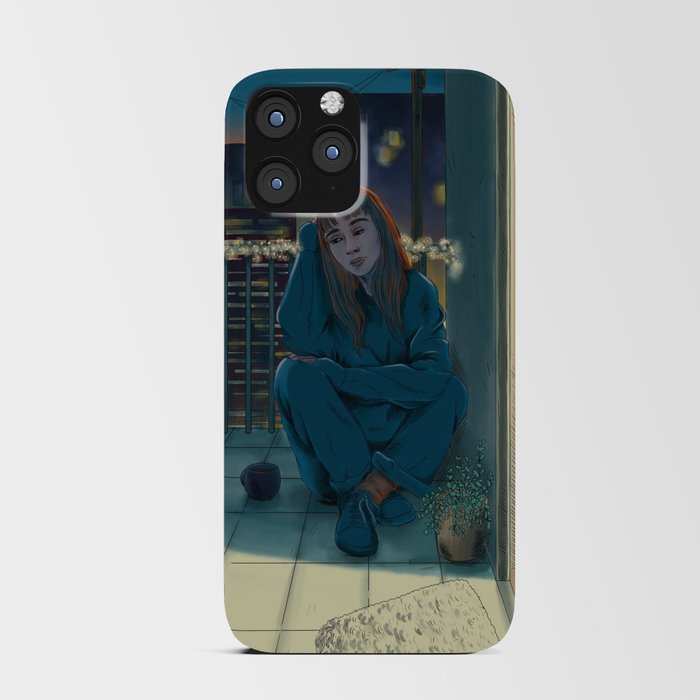 Alone in the City iPhone Card Case