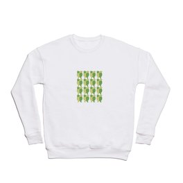 GREEN/LEMON BIRDS Crewneck Sweatshirt