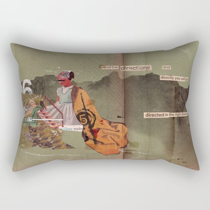 Read the Directions Rectangular Pillow