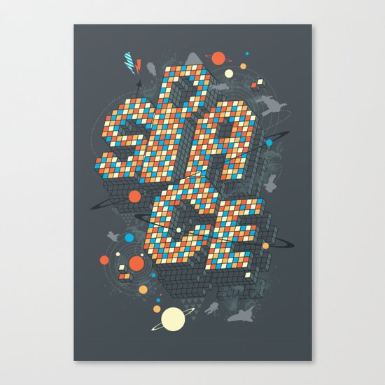 space Canvas Print