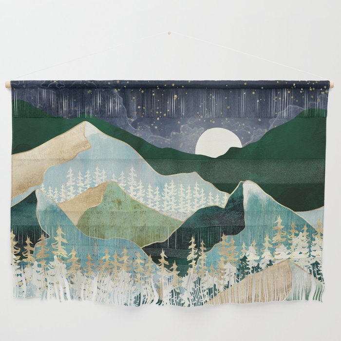 Spring Night Vista Wall Hanging